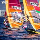 Первый соревновательный день мирового первенства 2019 RS:X Windsurfing Youth World Championships.