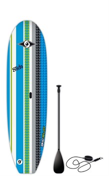 SUP BIC Sport 2019 SLIDE PACK 9'0" (доска, весло, лиш) - фото 24413