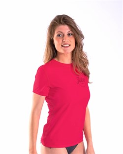 Jobe Rash Guard Loose Fit Women Hot Pink - фото 38043