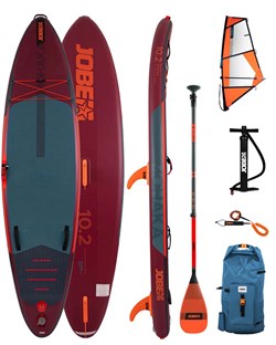 Доска SUP надувная компл. Jobe 23 Aero Mohaka Board 10.2 + Sup Sail 3.5 m2 - фото 43925