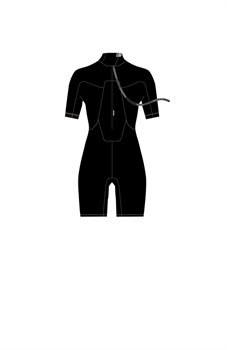 Гидрокостюм жен. 23 Nexus Shorty 2/2 BZ LA - фото 46322