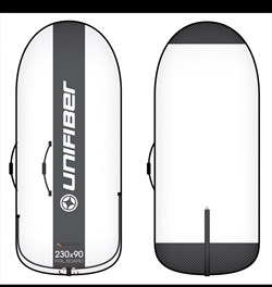 Чехол для досок WING UNIFIBER Boardbag Pro Luxury Foil 7'6 x 2'3 - фото 60016
