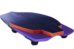 Доска виндсерф. JP-Australia 25 HydroFoil SLALOM S-TEC (Box: Foil-TB) 85 - фото 60636