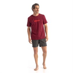 Jobe Casual T-Shirt Burgundy - фото 61441