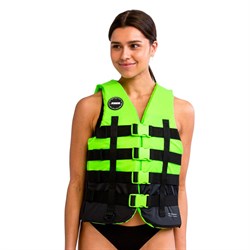 Jobe 4 Buckle Life Vest Lime - фото 61455