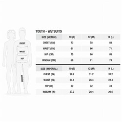 Гидрокостюм дет. ZHIK 25 Superwarm Performance Skiff Youth - фото 63940