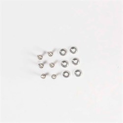 Запчасти Jobe 26 Aluminium Ski Front Plate Screw Set - фото 65569