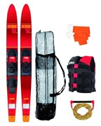 Allegre 59  Combo Skis Red Pack.