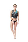 Nylon Vest Women Blue