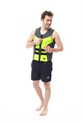 Segmented Vest Men Lime