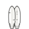 Доска SURF SIC 25 PISTOL WHIP x20.25 HF 5'6\" - фото 63369
