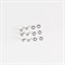 Запчасти Jobe 26 Aluminium Ski Front Plate Screw Set - фото 65569